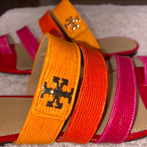 SOLD Tory Burch Kira Toe Ring Sandals— 7.5